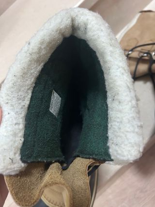 Botas Sorel Nieve Beige y Negro