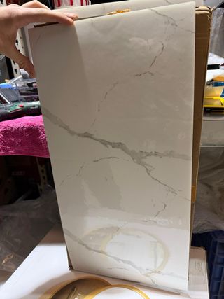 32 Azulejos Adhesivos Efecto Mármol