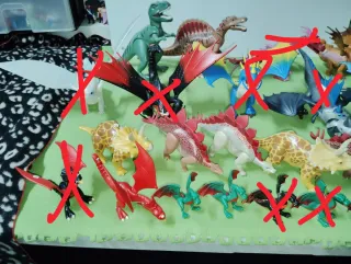 Lote Figuras Dinosaurios y Dragones