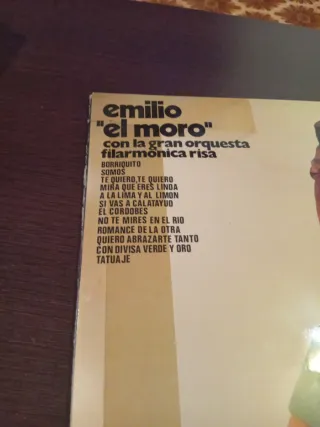 Vinilo Emilio el moro - Filarmónica Risa