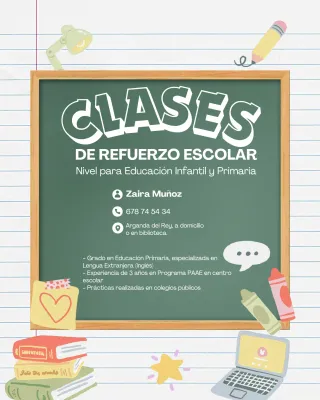 Clases particulares Arganda del Rey