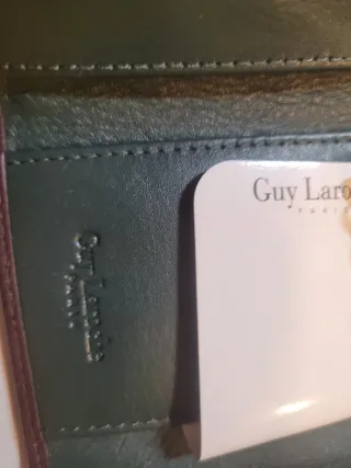 Juego Billetera y Portallaves Piel Caballero