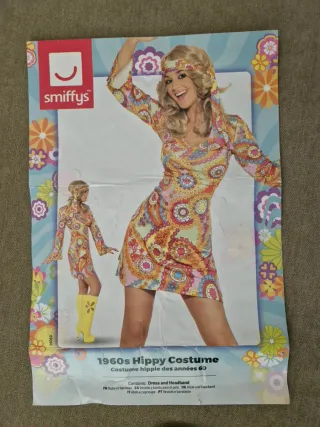 Disfraz Hippie Smiffy's Talla S-M