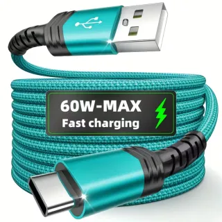 Cable USB C a USB A 60W Carga Rápida