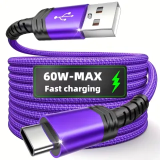 Cable USB C a USB A 60W Carga Rápida