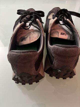 New Balance 327 Uomo Taglia 46.5 Nero/Grigio