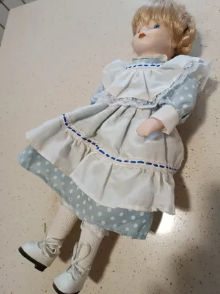 Muñeca porcelana colección vintage