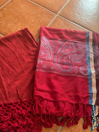 Lote 7 pañuelos cuello