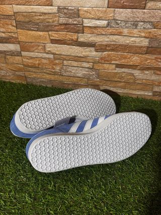 Adidas Gazelle Zapatillas Azul y Blanco 45 1/3