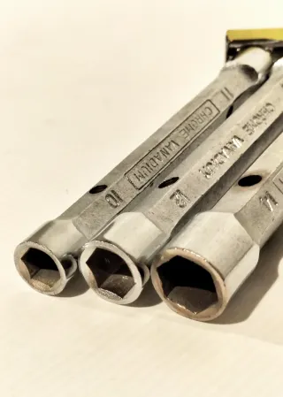 Lote 3 llaves tubo Palmera nuevas