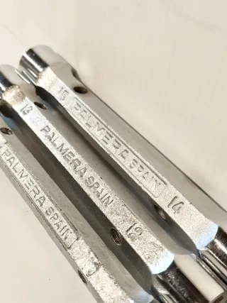 Lote 3 llaves tubo Palmera nuevas