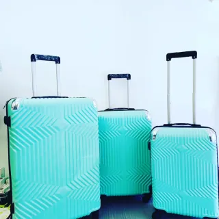 Set 3 Maletas Viaje Turquesa