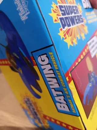 DC Batman figuras Superpowers Batwing y Whirlybat