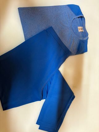 Ropa interior unisex azul y gris