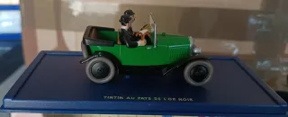 Tintin Coche 1/43 17 Citroën Torpedo País oro negr