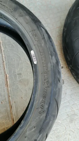 Neumáticos Dunlop Sportmax D214 Delantero y Traser