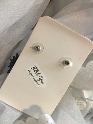 Pendientes Fiesta Madrinas Eventos Morado Amarillo