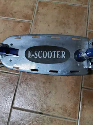 Patinete Eléctrico Plegable Azul 120W