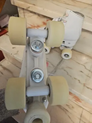 Patines artísticos blancos talla 33 Decathlon