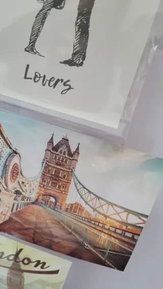 Portafoto da muro pieghevole 20 buste 10x15 cm