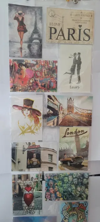 Portafoto da muro pieghevole 20 buste 10x15 cm