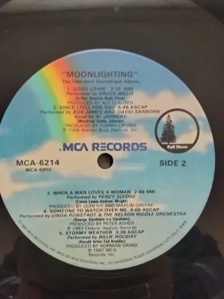 Vinilo LP Moonlighting BSO