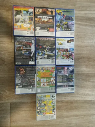 Lote 10 Juegos PlayStation 2 PS2
