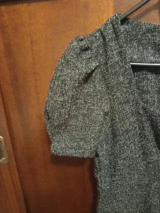 Vestito Shein S maniche corte bottoni