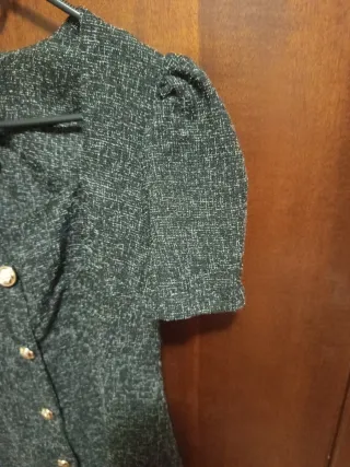 Vestito Shein S maniche corte bottoni