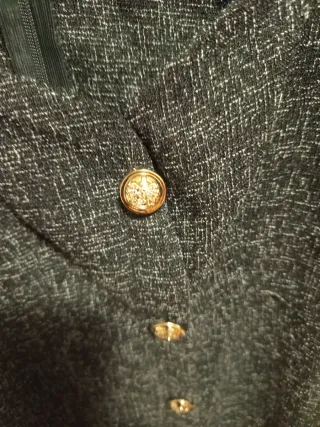 Vestito Shein S maniche corte bottoni