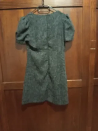 Vestito Shein S maniche corte bottoni