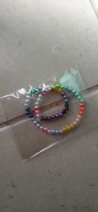 Pulseiras feitas à mão multicolor