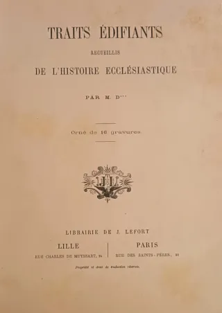 Historia eclesiástica.   Libro antiguo