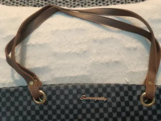 Bolso Sannysis Negro y Gris