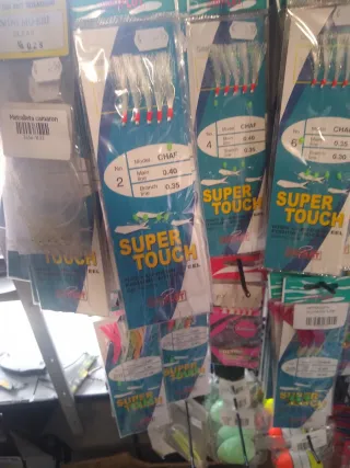 Chicharras de pesca 5 anzuelos