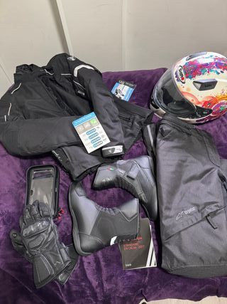 Equipación moto