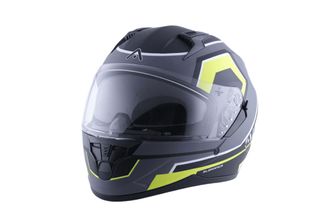 Casco ADN STELVIO FURY GREY FLUO XL
