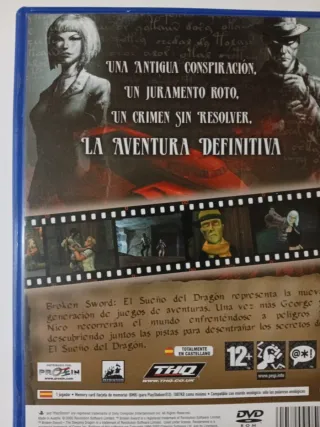 Broken Sword: El Sueño del Dragón PS2