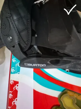 Tabla Snowboard Burton + Funda Regalo