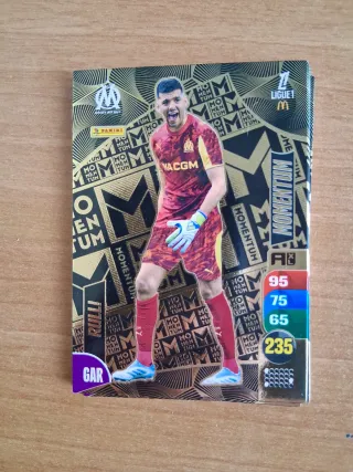 Card Panini LIGUE 1 Momentum Rulli Marsiglia
