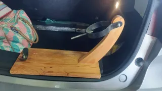 Jamonero de madera