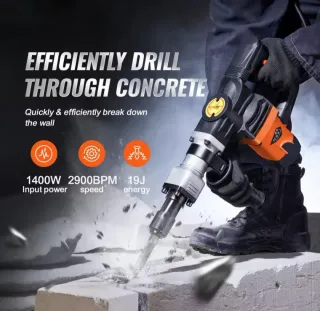 Martillo Demolición VEVOR+ Maletín