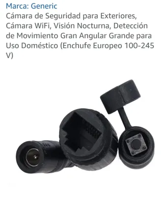 Cámara Visión Nocturna ip67 para exterior .