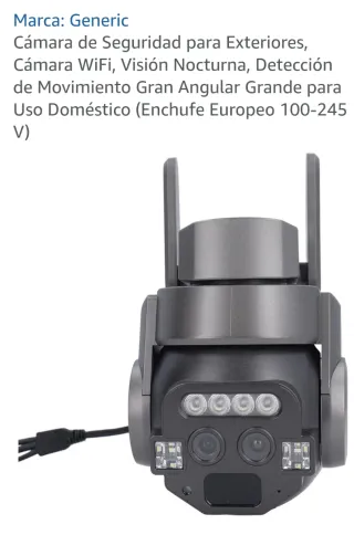 Cámara Visión Nocturna ip67 para exterior .