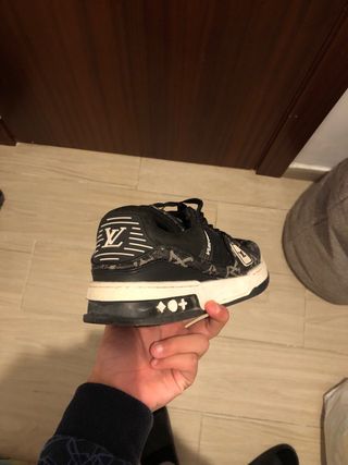 Zapatillas Louis Vuitton Negras y Grises