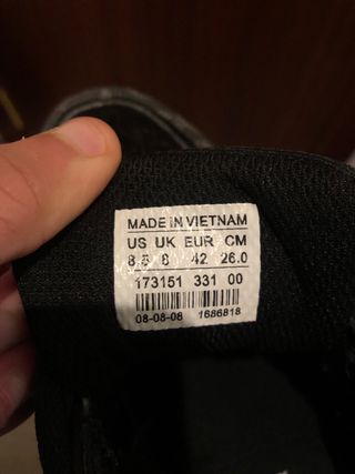 Zapatillas Louis Vuitton Negras y Grises