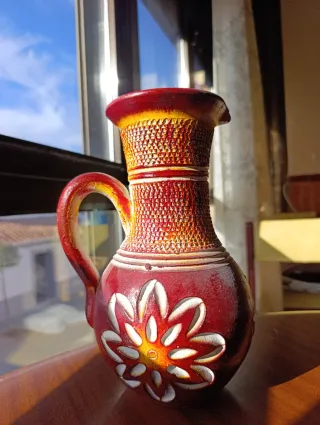 Jarrón decorativo de cerámica