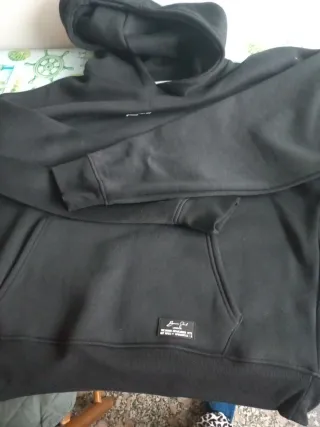 Sudadera Brave Soul Negra Talla L