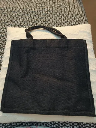 Bolso de yute con inicial A