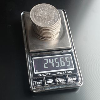 Lote 25 monedas 5 Pesetas 1870-1912